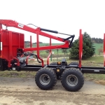 Traktorová vyvážečka na dřevo AGA LV10 s hydropohonem